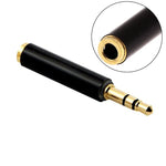 Adaptateur audio 3,5 mm (5 pièces) : connecteur femelle 4 pôles vers mâle 3 pôles.