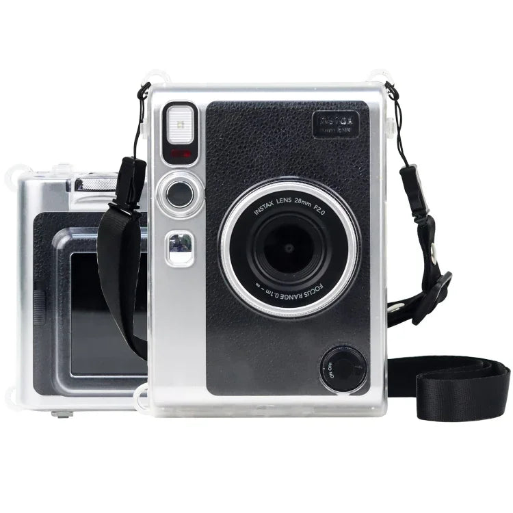 Étui de protection en cristal avec dragonne pour FUJIFILM Instax mini EVO, Pour FUJIFILM Instax mini EVO