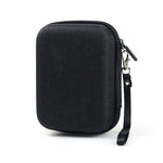 Étui rigide de rangement pour FUJIFILM Instax mini EVO, motif tissu noir, motif tissu gris