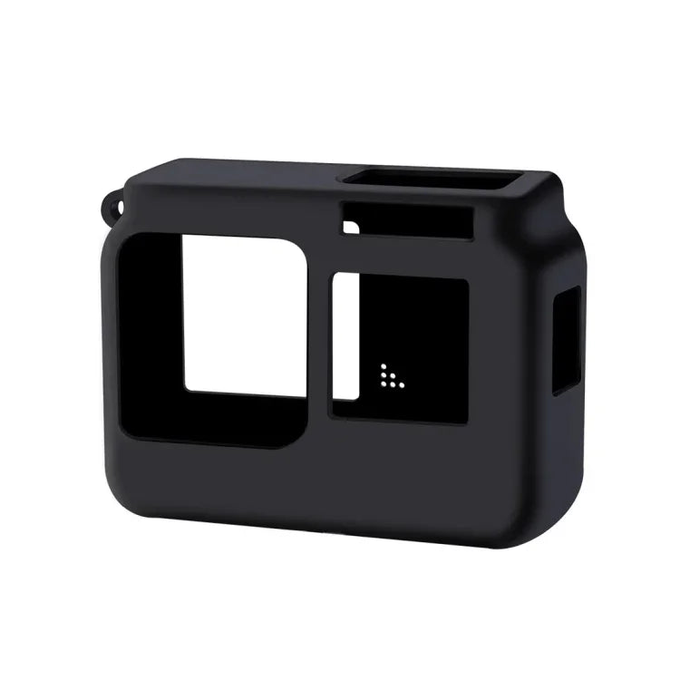 Étui de protection en silicone antichoc avec cache-objectif pour Insta360 One R 4K avec cadre, étui 4K + cache-objectif