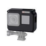 Étui de protection en silicone antichoc avec cache-objectif pour Insta360 One R 4K avec cadre, étui 4K + cache-objectif