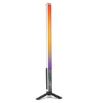 Bâton lumineux LED portable LUXCeO Mood1 50 cm RGB à ambiance colorée et rythmique, pour photos et vidéos, sans trépied, 50 cm