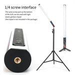 Bâton lumineux LED portable LUXCeO Mood1 50 cm RGB à ambiance colorée et rythmique, pour photos et vidéos, sans trépied, 50 cm
