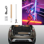 Bâton lumineux LED portable LUXCeO Mood1 85 cm RGB à ambiance colorée et rythmique, pour photos et vidéos, sans trépied, 85 cm