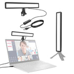 Lampe LED USB LUXCeO WS66 pour visioconférences en direct, 2500K-9000K, bicolore, pour ordinateur portable et conférences, WS66