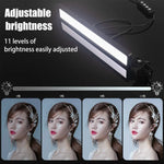 Lampe LED USB LUXCeO WS66 pour visioconférences en direct, 2500K-9000K, bicolore, pour ordinateur portable et conférences, WS66