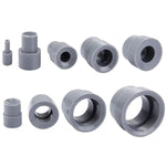 Kit d'outils de réparation et de démontage d'objectifs d'appareil photo reflex numérique Fittest 9LTR (9 pièces) en caoutchouc, compatible avec les objectifs de 8 à 83 mm (DSLR).