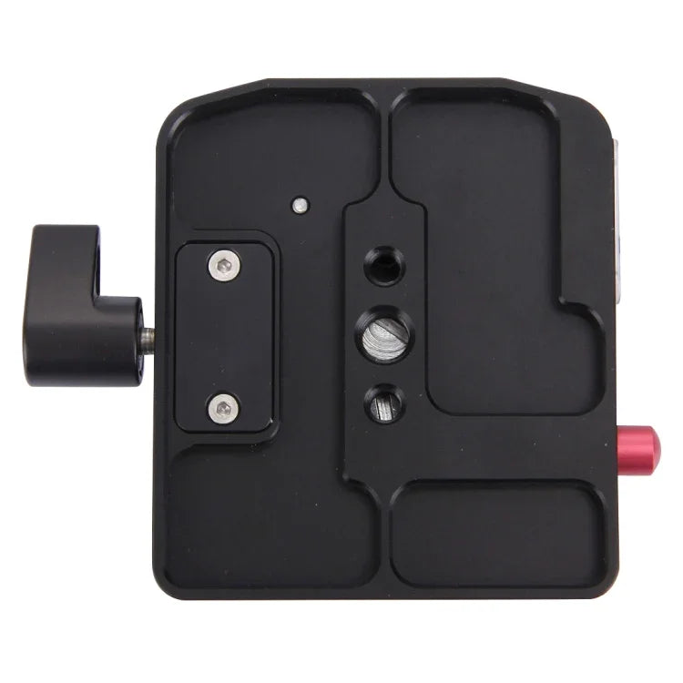 Adaptateur de pince en alliage d'aluminium à dégagement rapide Fittest FC-501 avec plaque coulissante à dégagement rapide pour trépied Manfrotto 577 (pièce de rechange), FC-501
