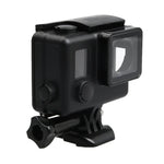Boîtier de protection squelette ABS pour GoPro HERO4 avec boucle de fixation de base et vis-mère, HERO4