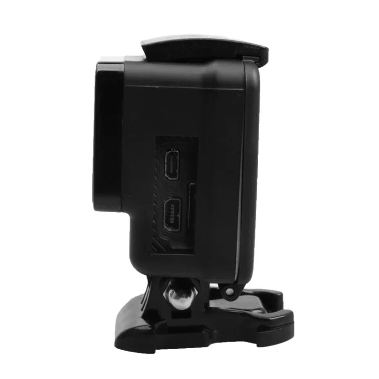 Boîtier de protection squelette ABS pour GoPro HERO4 avec boucle de fixation de base et vis-mère, HERO4