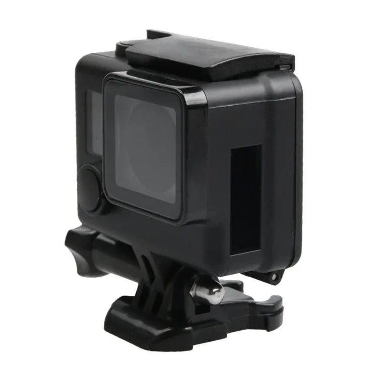 Boîtier de protection squelette ABS pour GoPro HERO4 avec boucle de fixation de base et vis-mère, HERO4
