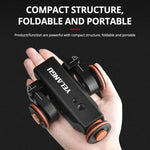 Dolly à roulettes YELANGU L4X + pince pour téléphone PC03 avec télécommande, charge maximale : 3 kg, Dolly L4X + pince pour téléphone PC03