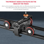 Rail de travelling YELANGU L50E 60 cm pour caméra de raccord + chariot L5i