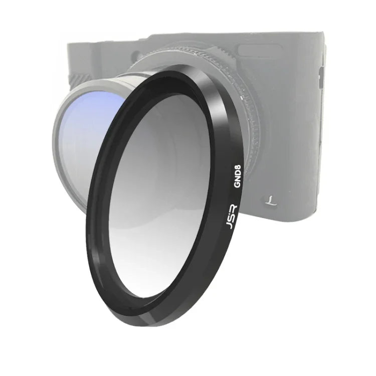 Filtre d'objectif JSR Gradient GND8 pour Panasonic LUMIX LX10, filtre GND8