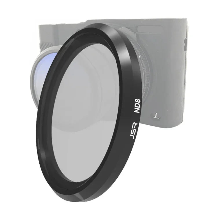 Filtre d'objectif JSR ND8 pour Panasonic LUMIX LX10, filtre ND8