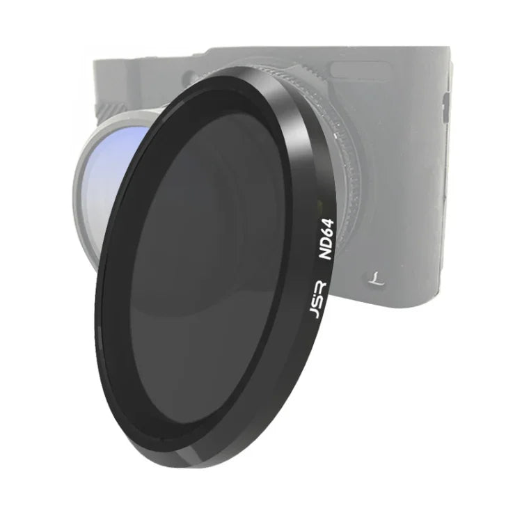 Filtre d'objectif JSR ND64 pour Panasonic LUMIX LX10, filtre ND64