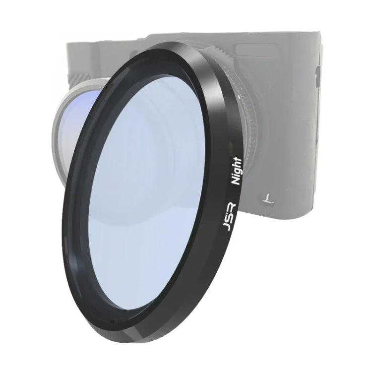 Filtre de nuit JSR pour objectif Panasonic LUMIX LX10, filtre de nuit