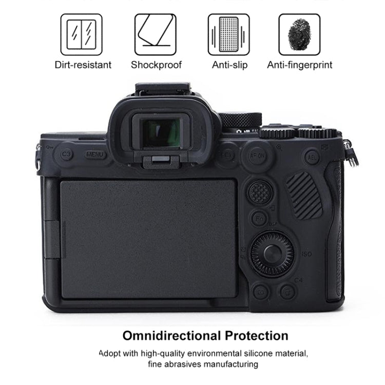 Étui de protection en silicone souple pour Sony A7 IV, pour Sony A7 IV