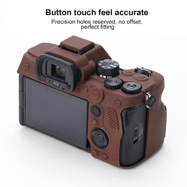 Étui de protection en silicone souple pour Sony A7 IV, pour Sony A7 IV