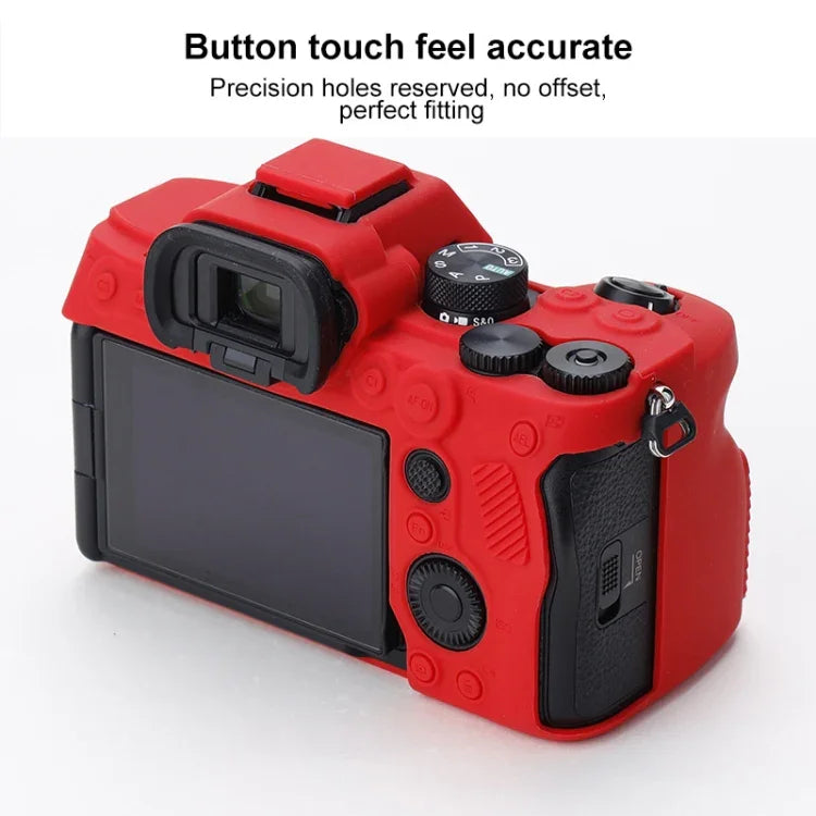 Étui de protection en silicone souple pour Sony A7 IV, pour Sony A7 IV