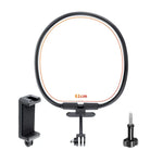Support de téléphone portable mains libres avec pince pour téléphone, à porter autour du cou, version étendue, modèle B