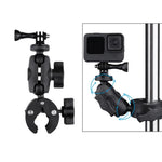 Support de base de pince réglable à rotation 360° pour caméra d'action, support de base de pince