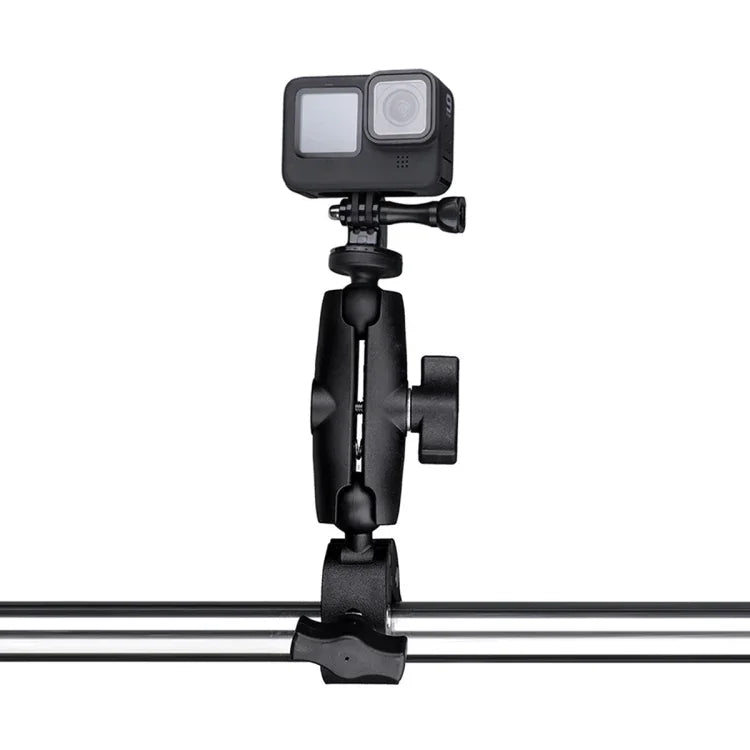 Support de base de pince réglable à rotation 360° pour caméra d'action (version étendue),