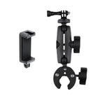 Support de base de pince à ressort réglable à rotation 360° avec pince pour téléphone (version étendue)