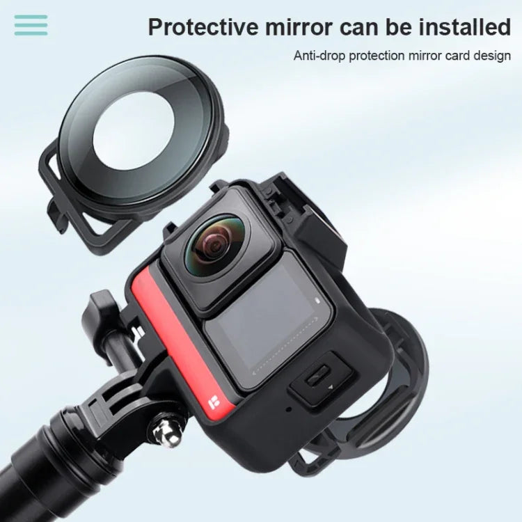 Boîtier à cadre en plastique pour Insta360 One RS 4K / Twin Edition