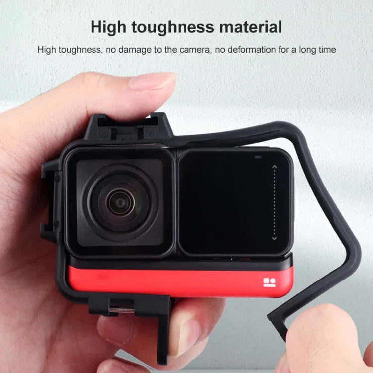 Boîtier à cadre en plastique pour Insta360 One RS 4K / Twin Edition