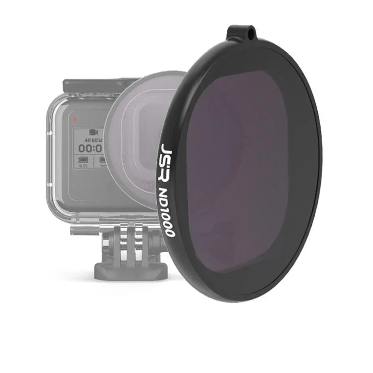 Filtre ND1000 rond JSR pour GoPro HERO8 Black, lentille ND1000