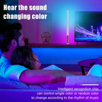 LUXCeO Mood1 Bâton lumineux LED RGB 85 cm avec trépied pour ambiance colorée et rythme, idéal pour la vidéo et la photo.