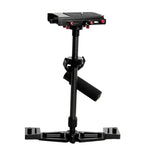 Stabilisateur Steadicam professionnel portable YELANGU YLG0107K (40-67 cm) en aluminium aéronautique et fibre de carbone pour appareils photo reflex numériques et caméscopes.