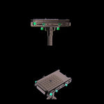Stabilisateur Steadicam professionnel portable YELANGU YLG0107K (40-67 cm) en aluminium aéronautique et fibre de carbone pour appareils photo reflex numériques et caméscopes.