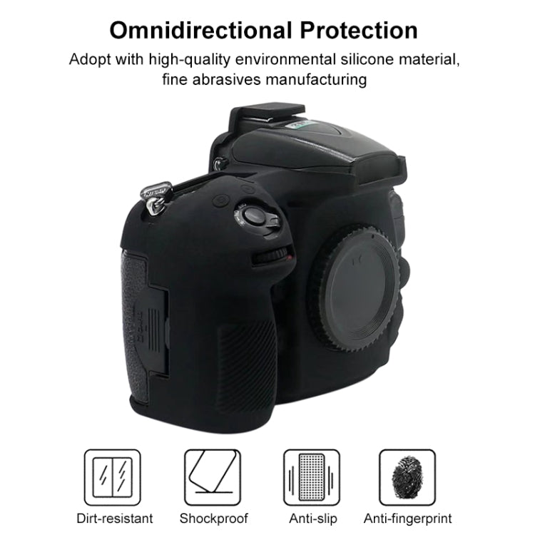 Étui de protection en silicone souple pour Nikon D810