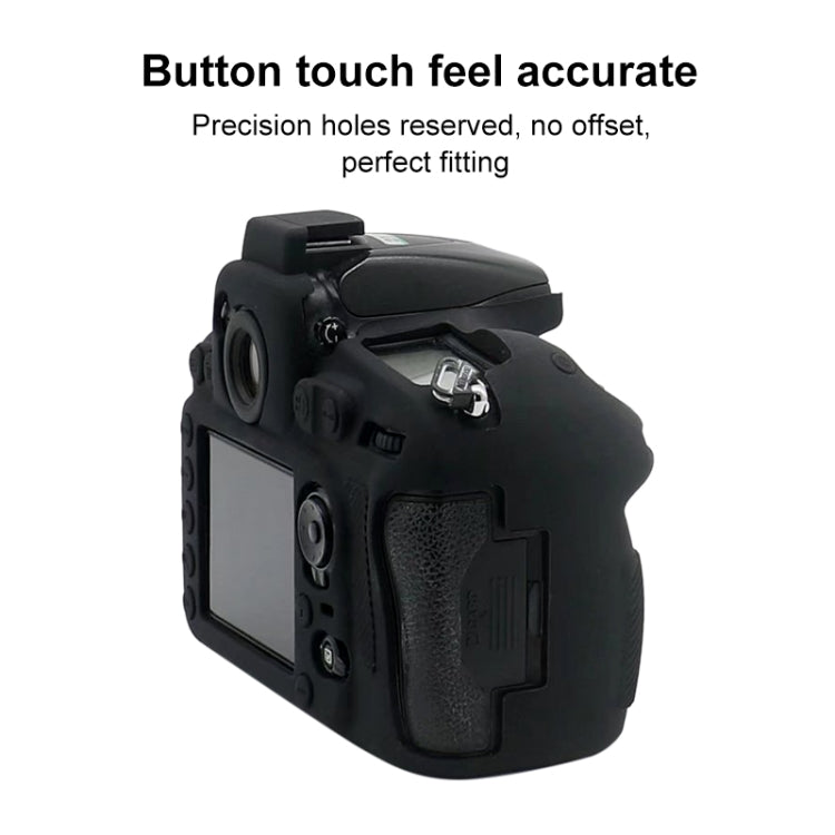 Étui de protection en silicone souple pour Nikon D810