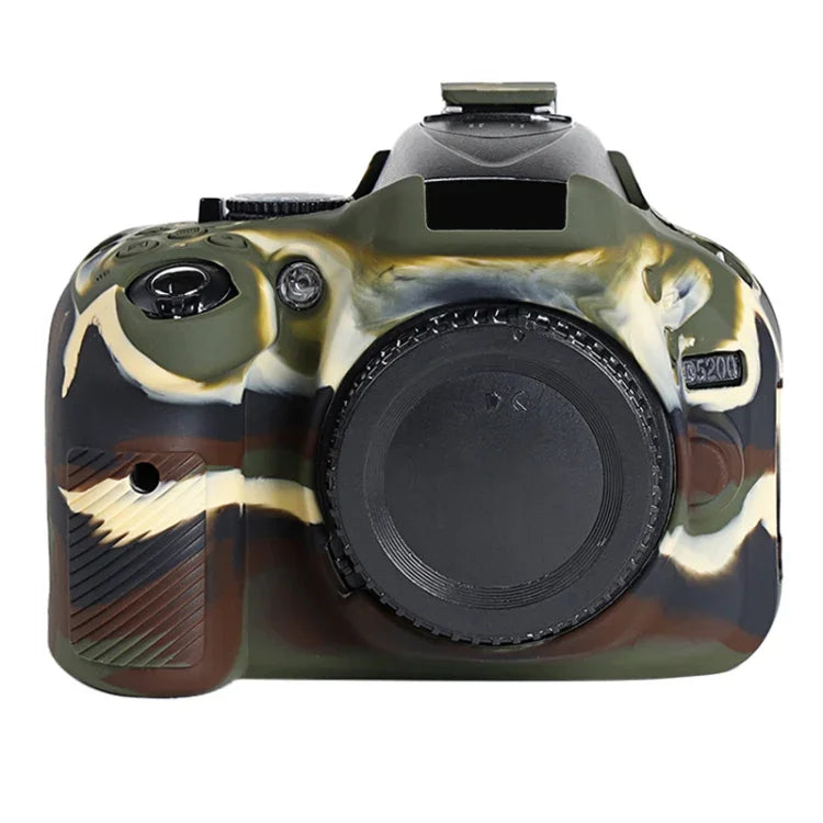 Étui de protection en silicone souple pour Nikon D5200