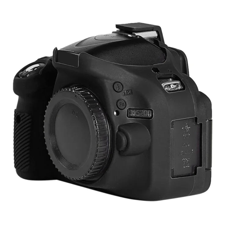 Étui de protection en silicone souple pour Nikon D5200