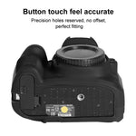 Étui de protection en silicone souple pour Nikon D5200