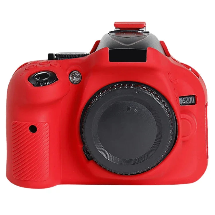 Étui de protection en silicone souple pour Nikon D5200