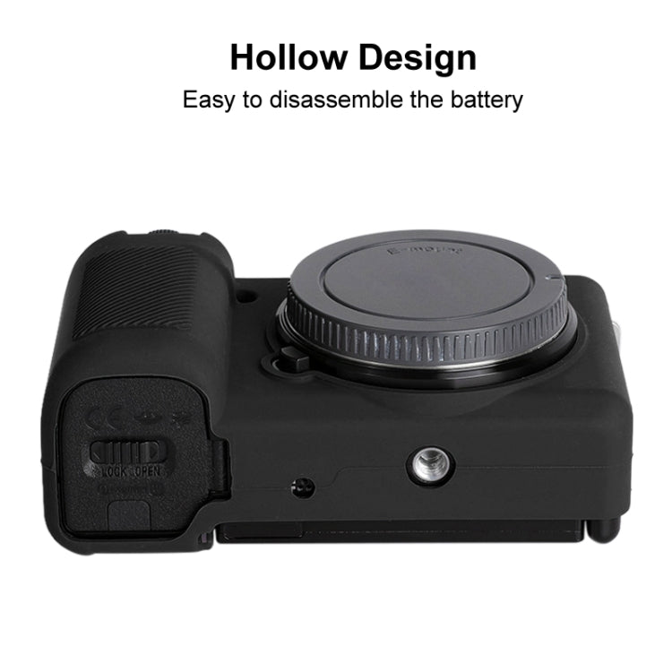 Étui de protection en silicone souple pour Sony ZV-E10