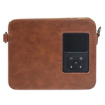 Étui en cuir PU avec bandoulière pour appareil photo Kodak Mini Shot 3 Square Retro / C300R instax (boîtier intégral).