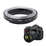 Bague d'adaptation pour objectif Canon FD vers objectif EOS EF, FD-EOS
