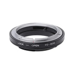 Bague d'adaptation pour objectif Canon FD vers objectif EOS EF, FD-EOS