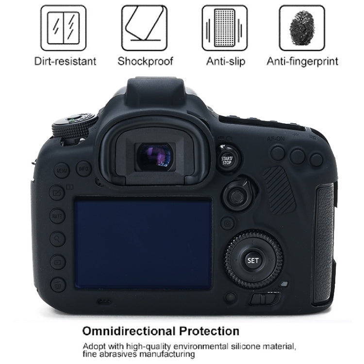 Étui de protection en silicone souple pour Canon EOS 7D Mark II
