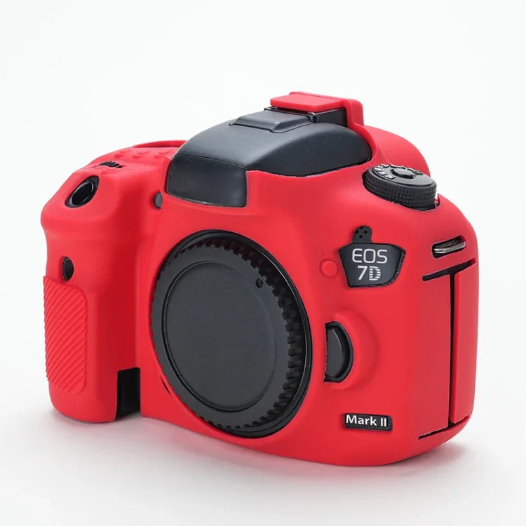 Étui de protection en silicone souple pour Canon EOS 7D Mark II