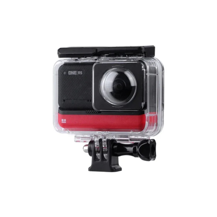 Boîtier étanche pour la plongée sous-marine jusqu'à 60 m avec la caméra Insta360 One RS 360 Edition.