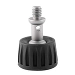 BEXIN GSF37-S Trépied avec pointes de pied en acier inoxydable de 3/8 pouce et patins en plastique, GSF37-S