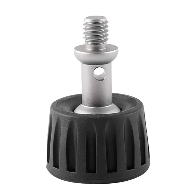BEXIN GSF37-S Trépied avec pointes de pied en acier inoxydable de 3/8 pouce et patins en plastique, GSF37-S