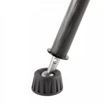 BEXIN GSF37-S Trépied avec pointes de pied en acier inoxydable de 3/8 pouce et patins en plastique, GSF37-S